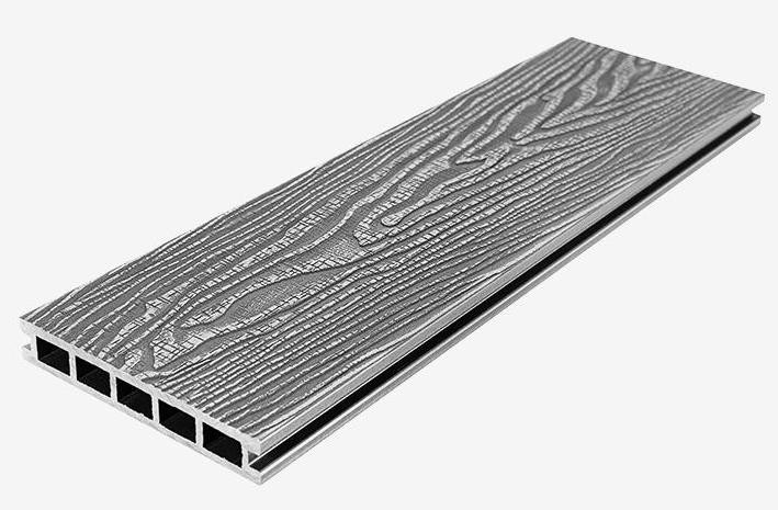 Террасная доска из ДПК RusDecking Unodeck Vintage - Серый купить в Тест