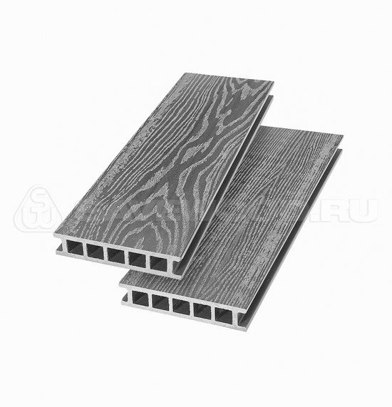 Террасная доска из ДПК SW-Fagus «SaveWood» пепельный купить в Тест