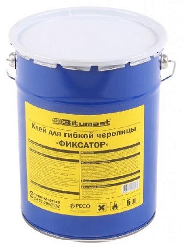 Клей для гибкой черепицы BITUMAST 5 л купить в Тест