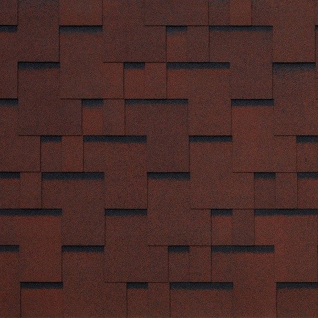Гибкая черепица Tegola SAN REMO rosso 402 купить в Тест