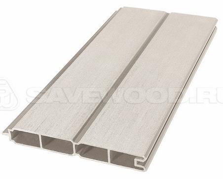 Заборный профиль из ДПК Savewood SW Agger матовый бежевый купить в Тест